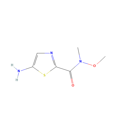 5-amino-N-methoxy-N-methyl-1,3-thiazole-2-carboxamide (CAS: 942631-54-1) - Related Chemical Product