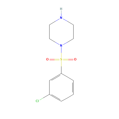 1-(3-chlorophenyl)sulfonylpiperazine (CAS: 233261-85-3) - Related Chemical Product
