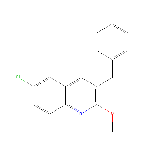 3-benzyl-6-chloro-2-methoxyquinoline (CAS: 918519-02-5) - Related Chemical Product