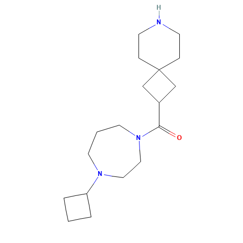7-azaspiro[3.5]nonan-2-yl-(4-cyclobutyl-1,4-diazepan-1-yl)methanone (CAS: 1227610-25-4) - Related Chemical Product