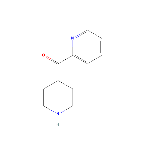 piperidin-4-yl(pyridin-2-yl)methanone (CAS: 517875-06-8) - Chemical Structure and Molecular Formula 