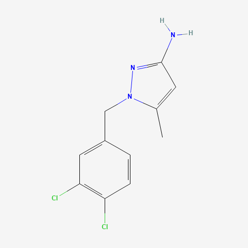 1-[(3,4-dichlorophenyl)methyl]-5-methylpyrazol-3-amine (CAS: 956440-99-6) - Related Chemical Product
