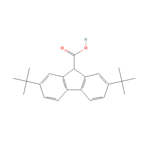 2,7-ditert-butyl-9H-fluorene-9-carboxylic acid (CAS: 351003-13-9) - Related Chemical Product