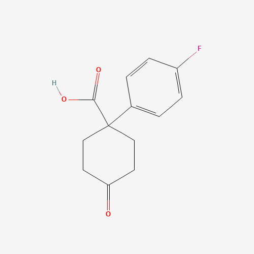 1-(4-fluorophenyl)-4-oxocyclohexane-1-carboxylic acid (CAS: 80912-58-9) - Related Chemical Product