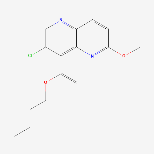 8-(1-butoxyethenyl)-7-chloro-2-methoxy-1,5-naphthyridine (CAS: 724787-14-8) - Related Chemical Product