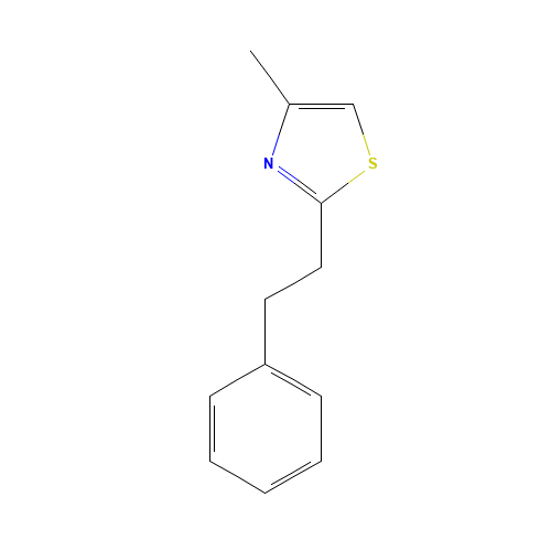 4-methyl-2-(2-phenylethyl)-1,3-thiazole (CAS: 15055-61-5) - Related Chemical Product