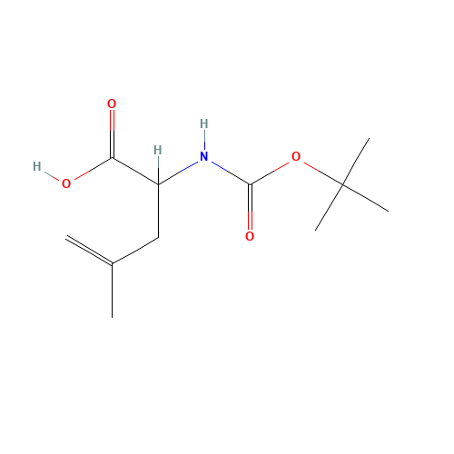 4-methyl-2-[(2-methylpropan-2-yl)oxycarbonylamino]pent-4-enoic acid (CAS: 156047-41-5) - Related Chemical Product
