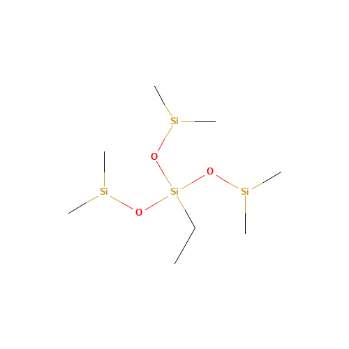 [bis[(dimethyl-$l^{3}-silanyl)oxy]-ethylsilyl]oxy-dimethylsilicon (CAS: 150320-87-9) - Related Chemical Product