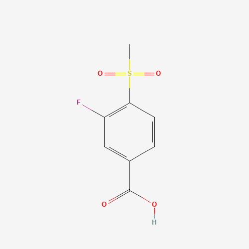 3-fluoro-4-methylsulfonylbenzoic acid (CAS: 185945-88-4) - Related Chemical Product