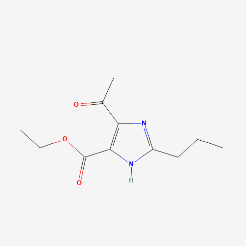ethyl 4-acetyl-2-propyl-1H-imidazole-5-carboxylate (CAS: 144690-07-3) - Related Chemical Product