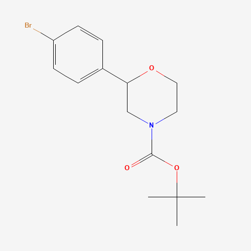 tert-butyl 2-(4-bromophenyl)morpholine-4-carboxylate (CAS: 1131220-82-0) - Related Chemical Product