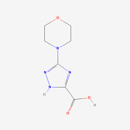 3-morpholin-4-yl-1H-1,2,4-triazole-5-carboxylic acid (CAS: 1319257-82-3) - Related Chemical Product