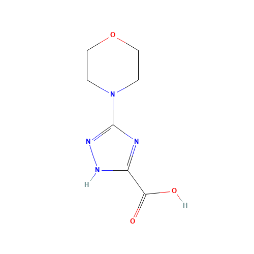 3-morpholin-4-yl-1H-1,2,4-triazole-5-carboxylic acid (CAS: 1319257-82-3) - Related Chemical Product