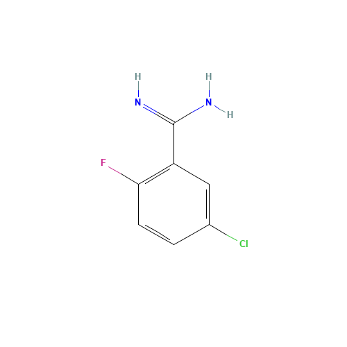 5-chloro-2-fluorobenzenecarboximidamide (CAS: 674793-32-9) - Related Chemical Product