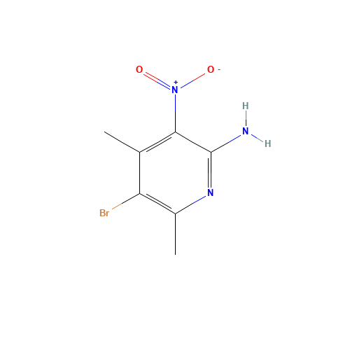 5-bromo-4,6-dimethyl-3-nitropyridin-2-amine (CAS: 89791-76-4) - Related Chemical Product