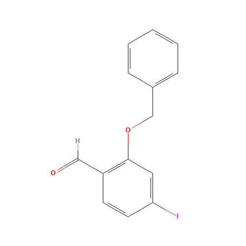 4-iodo-2-phenylmethoxybenzaldehyde (CAS: 854028-52-7) - Related Chemical Product