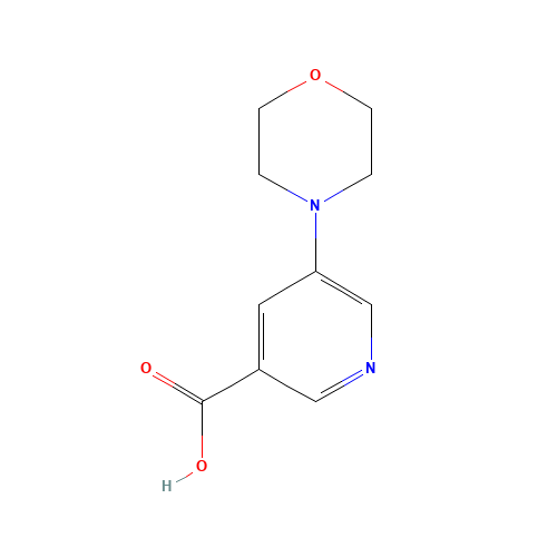 5-morpholin-4-ylpyridine-3-carboxylic acid (CAS: 263270-06-0) - Related Chemical Product