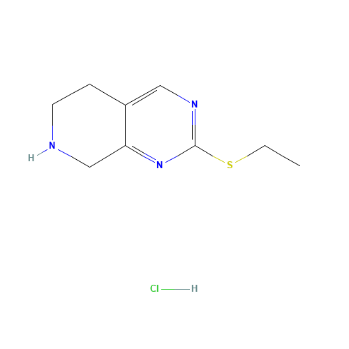 2-ethylsulfanyl-5,6,7,8-tetrahydropyrido[3,4-d]pyrimidine;hydrochloride (CAS: 647863-18-1) - Related Chemical Product