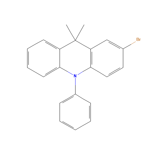 2-bromo-9,9-dimethyl-10-phenylacridine (CAS: 1319720-64-3) - Related Chemical Product