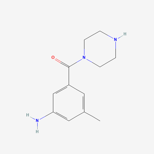 (3-amino-5-methylphenyl)-piperazin-1-ylmethanone (CAS: 1391765-47-1) - Related Chemical Product