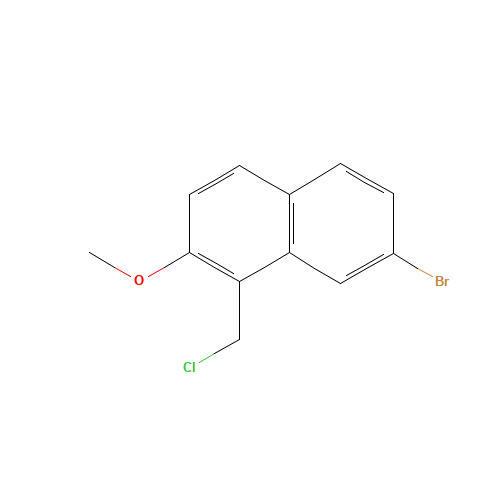 7-bromo-1-(chloromethyl)-2-methoxynaphthalene (CAS: 1539309-63-1) - Related Chemical Product