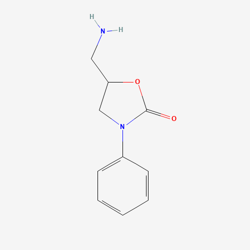 5-(aminomethyl)-3-phenyl-1,3-oxazolidin-2-one (CAS: 121082-84-6) - Related Chemical Product