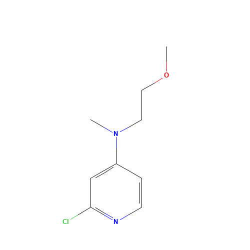 2-chloro-N-(2-methoxyethyl)-N-methylpyridin-4-amine (CAS: 1597843-72-5) - Related Chemical Product