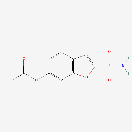 (2-sulfamoyl-1-benzofuran-6-yl) acetate (CAS: 100586-64-9) - Related Chemical Product