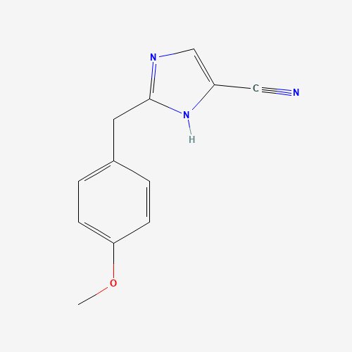 2-[(4-methoxyphenyl)methyl]-1H-imidazole-5-carbonitrile (CAS: 102151-90-6) - Related Chemical Product
