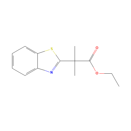 ethyl 2-(1,3-benzothiazol-2-yl)-2-methylpropanoate (CAS: 125305-79-5) - Related Chemical Product