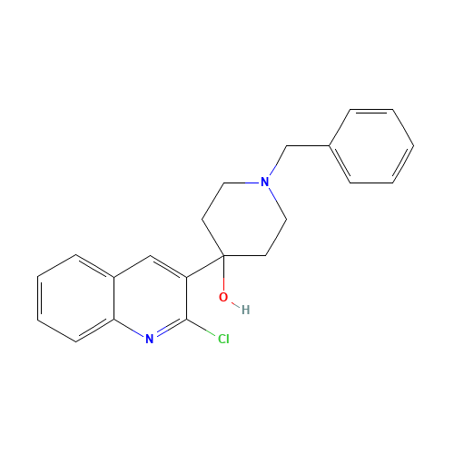 1-benzyl-4-(2-chloroquinolin-3-yl)piperidin-4-ol (CAS: 783368-13-8) - Related Chemical Product