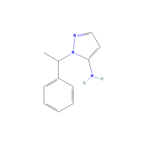 2-(1-phenylethyl)pyrazol-3-amine (CAS: 3524-13-8) - Related Chemical Product