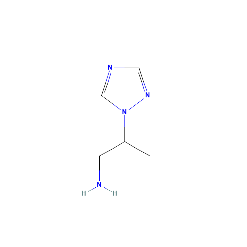 2-(1,2,4-triazol-1-yl)propan-1-amine (CAS: 876669-35-1) - Related Chemical Product