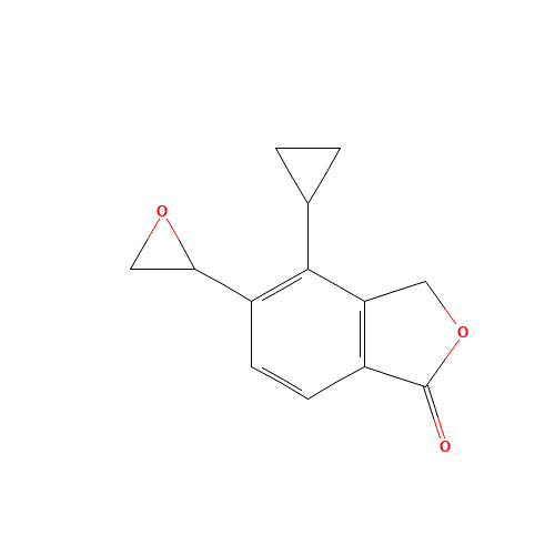 4-cyclopropyl-5-(oxiran-2-yl)-3H-2-benzofuran-1-one (CAS: 1255208-24-2) - Related Chemical Product