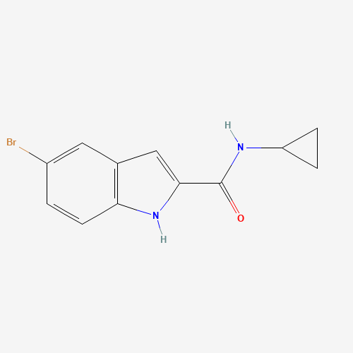 5-bromo-N-cyclopropyl-1H-indole-2-carboxamide (CAS: 1202766-57-1) - Related Chemical Product