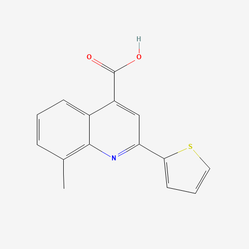 8-methyl-2-thiophen-2-ylquinoline-4-carboxylic acid (CAS: 33289-45-1) - Related Chemical Product