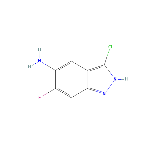 3-chloro-6-fluoro-2H-indazol-5-amine (CAS: 864082-73-5) - Related Chemical Product