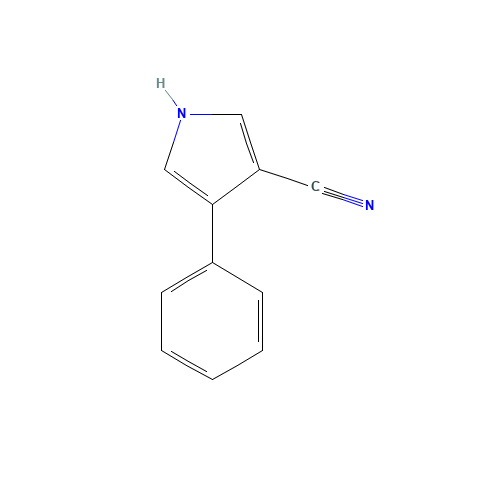 4-phenyl-1H-pyrrole-3-carbonitrile (CAS: 40167-37-1) - Related Chemical Product