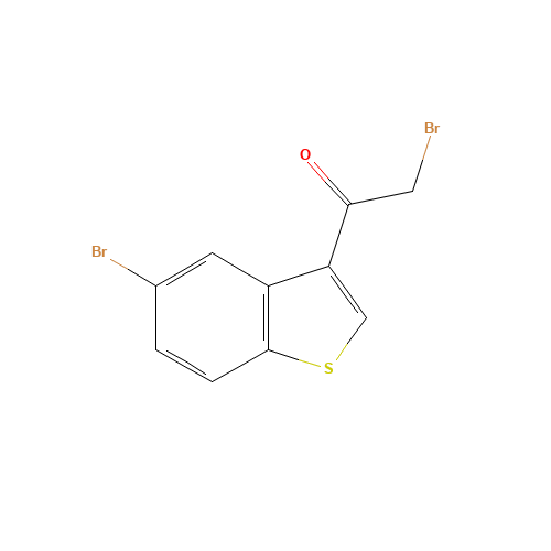 2-bromo-1-(5-bromo-1-benzothiophen-3-yl)ethanone (CAS: 850375-12-1) - Related Chemical Product