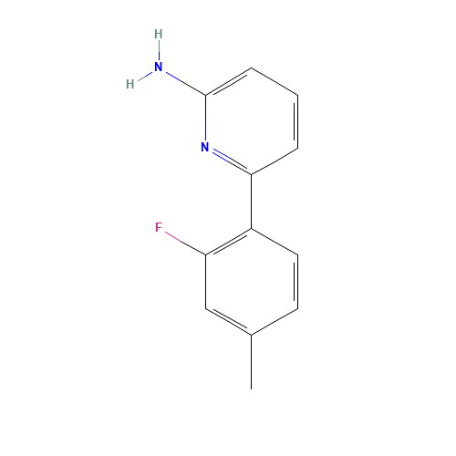 6-(2-fluoro-4-methylphenyl)pyridin-2-amine (CAS: 198211-89-1) - Related Chemical Product