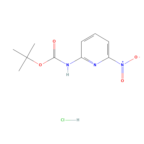 tert-butyl N-(6-nitropyridin-2-yl)carbamate;hydrochloride (CAS: 1258640-05-9) - Related Chemical Product