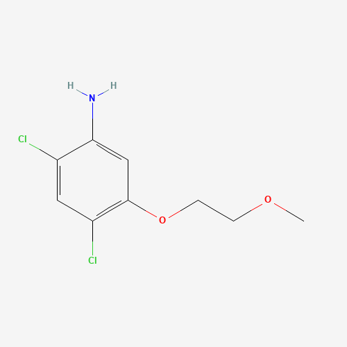2,4-dichloro-5-(2-methoxyethoxy)aniline (CAS: 339278-77-2) - Related Chemical Product