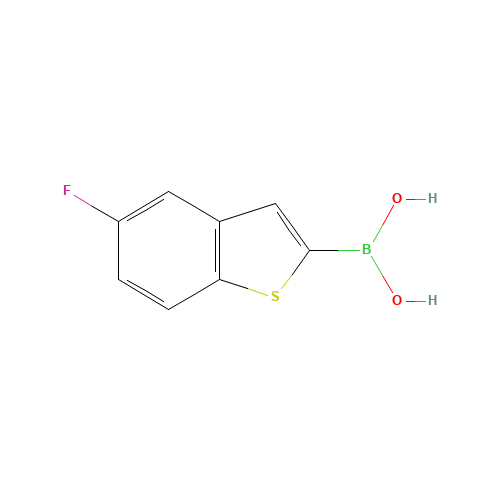 (5-fluoro-1-benzothiophen-2-yl)boronic acid (CAS: 501944-42-9) - Related Chemical Product