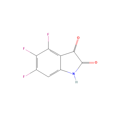 4,5,6-trifluoro-1H-indole-2,3-dione (CAS: 749240-64-0) - Related Chemical Product