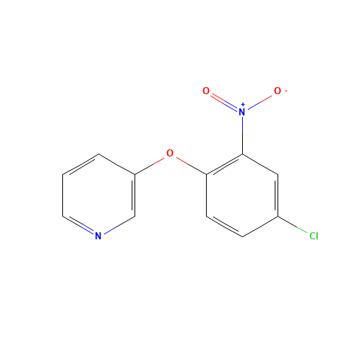 3-(4-chloro-2-nitrophenoxy)pyridine (CAS: 450399-71-0) - Related Chemical Product