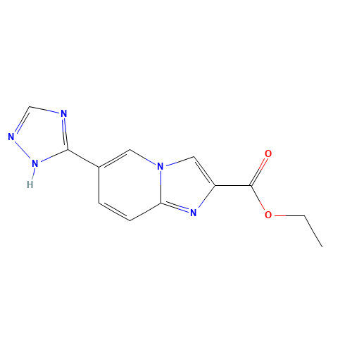 ethyl 6-(1H-1,2,4-triazol-5-yl)imidazo[1,2-a]pyridine-2-carboxylate (CAS: 1167626-99-4) - Related Chemical Product