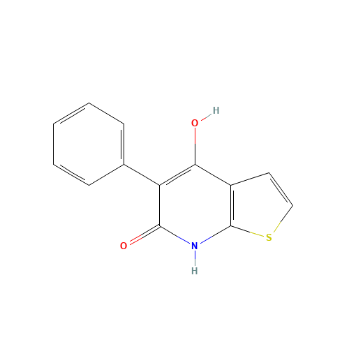 4-hydroxy-5-phenyl-7H-thieno[2,3-b]pyridin-6-one (CAS: 179337-87-2) - Related Chemical Product
