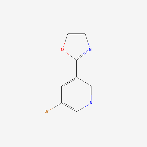 2-(5-bromopyridin-3-yl)-1,3-oxazole (CAS: 342600-96-8) - Related Chemical Product