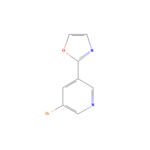 2-(5-bromopyridin-3-yl)-1,3-oxazole (CAS: 342600-96-8) - Related Chemical Product