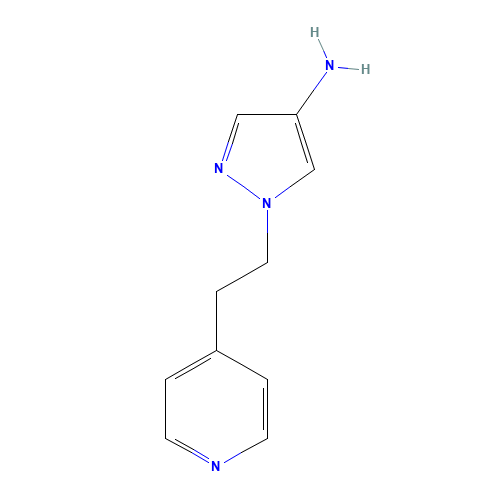1-(2-pyridin-4-ylethyl)pyrazol-4-amine (CAS: 1183808-98-1) - Related Chemical Product
